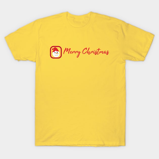 Merry Christmas T-Shirt by AJ Designz